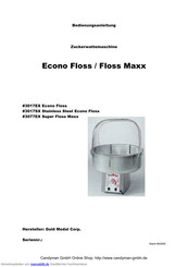 Econo Floss #3077EX Super Floss Maxx Bedienungsanleitung