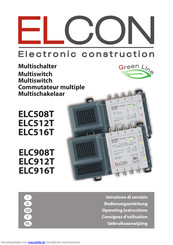 Elcon ELC908T Bedienungsanleitung