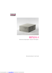 Wincor Nixdorf BEETLE/XL-II Benutzerhandbuch