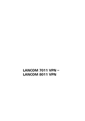 Lancom 7011 VPN Handbuch