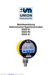UNION Instruments ESS3 A1 Betriebsanleitung