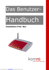 komro Fritz Box Benutzerhandbuch