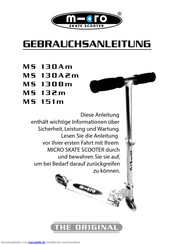 Micro MS 130Am Gebrauchsanleitung