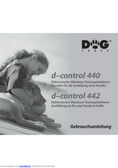 Dog trace d-control 440 Gebrauchsanleitung