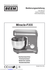 Beem Miracle-FiXX Bedienungsanleitung