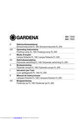 Gardena Schwimmleuchte FL 200 Gebrauchsanweisung