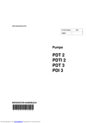 Wacker Neuson PDI 3 Reparaturhandbuch