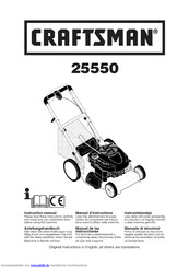 Craftsman 25550 Anleitungshandbuch