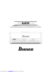 Ibanez Tone Blaster TB100H Bedienungsanleitung