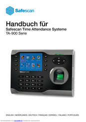 Safescan TA-910 Handbuch