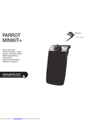 Parrot MINIKIT+ Bedienungsanleitung