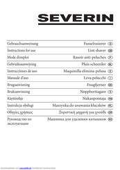 SEVERIN 8448.0000 Gebrauchsanweisung