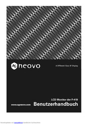 NeOvo F-419 Benutzerhandbuch