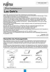 Fujitsu fi-65F Installationsanleitung