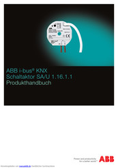 ABB i-bus KNX SA/U 1.16.1.1 Produkthandbuch
