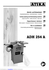 ATIKA ADH 254 A Originalbetriebsanleitung