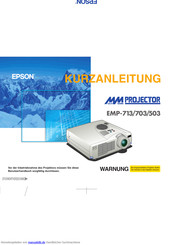 Epson EMP-703 Kurzanleitung