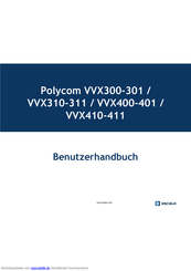 escaux Polycom VVX310-311 Benutzerhandbuch
