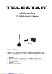 TELESTAR STARFLEX T4 plus Installationsanleitung