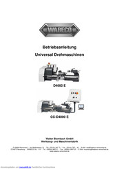 WABECO CC-D4000 E Betriebsanleitung