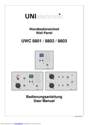 UNIELECTRONIC UWC 8801 Bedienungsanleitung