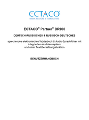 Ectaco Partner DR900 Benutzerhandbuch