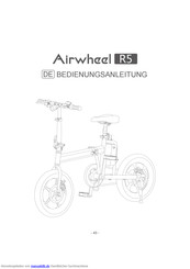 Airwheel R5 Bedienungsanleitung
