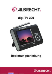 Albrecht digi-TV 200 Bedienungsanleitung