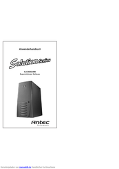 Antec Solutions SLK2600AMB Anwenderhandbuch