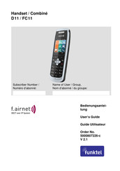 Funktel 5000807226-c Bedienungsanleitung