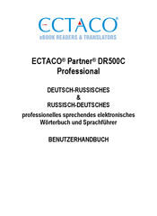 Ectaco DR 500C Benutzerhandbuch