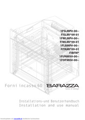 Barazza 1FOFMO#-00-- Installationshandbuch Und Benutzerhandbuch