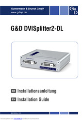 G&D DVISplitter2-DL Installationsanleitung