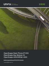 Unify OpenScape Key Module 55 Bedienungsanleitung