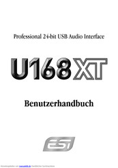 ESI U168 XT Benutzerhandbuch