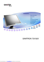 Samsung SAMTRON 73V Handbuch