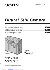 Sony Mavica MVC-FD7 Bedienungsanleitung