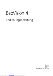 Bang & Olufsen BeoVision 4 Bedienungsanleitung