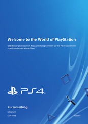 PlayStation PS4 Kurzanleitung