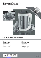 Silver Crest COOK 'N' MIX SMK 1000 A1 Bedienungsanleitung