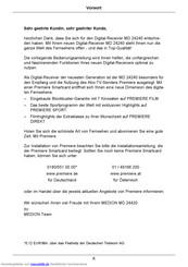 Medion MD 24240 Bedienungsanleitung