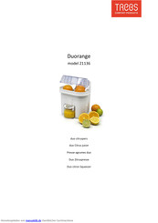 Trebs Comfortjuicer Bedienungsanleitung