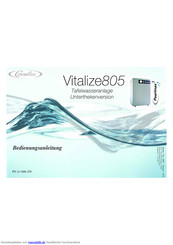 Cornelius Vitalize805 Bedienungsanleitung