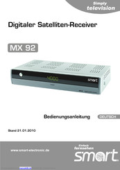 Smart Electronic MX 92 Bedienungsanleitung