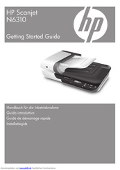 HP Scanjet N6310 Handbuch