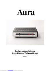 Aura Groove Bedienungsanleitung