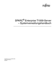 Fujitsu SPARC Enterprise T1000 Handbuch