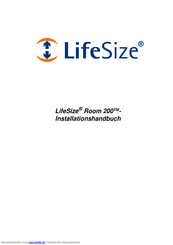 LifeSize Room 200 Installationshandbuch