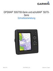 Garmin GPSMAP 500-Serie Schnellstartanleitung