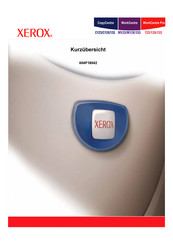 Xerox WorkCentre Pro 128 Kurzanleitung